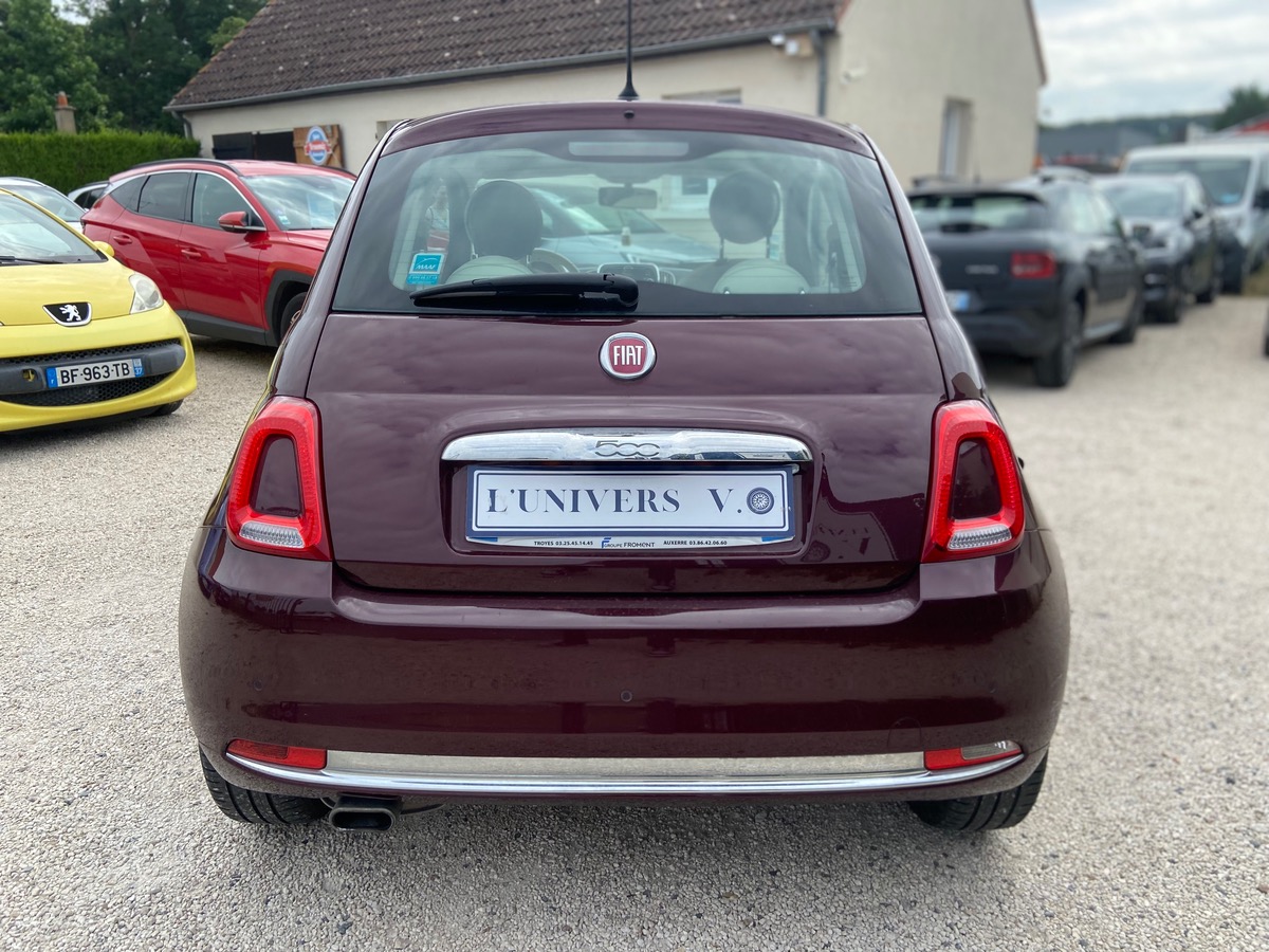 Fiat 500 toit panoramique 1.2 8v 69ch  Lounge