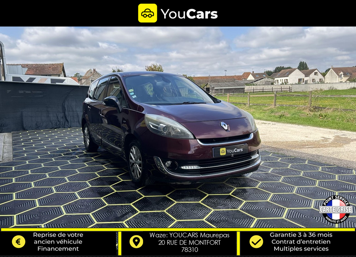 RENAULT Grand Scenic BOSE III Phase 2 1.6 dCi 130 cv INTERIEUR SEMI CUIR - RADAR DE RECUL AV/AR