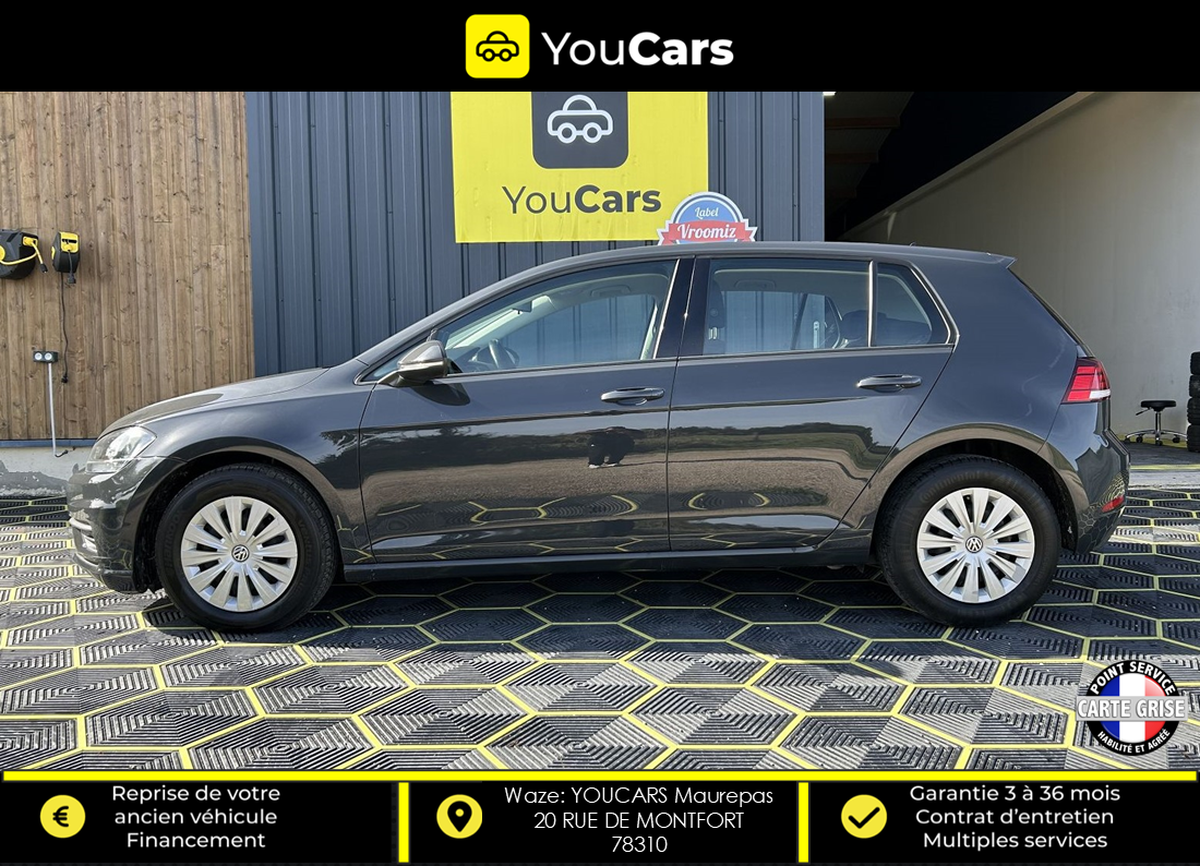 Volkswagen Golf VII 7 Phase 2 5 Portes 1.0 TSI 86 cv ENTRETIEN EXCLUSIF VOLKSWAGEN