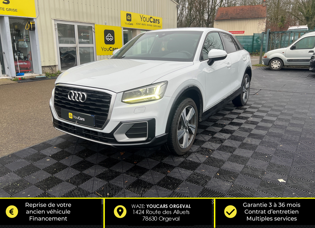 Audi Q2 1.4 TFSI S-Tronic7 150 cv Boîte auto - ENTRETIEN A JOUR - VIRTUAL COCKPIT - CAMERA DE RECUL