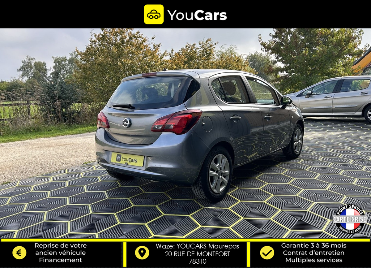 Opel Corsa 5 Portes 1.4 i 90 cv FACTURE D'ENTRETIEN - BLUETOOTH MUSIC