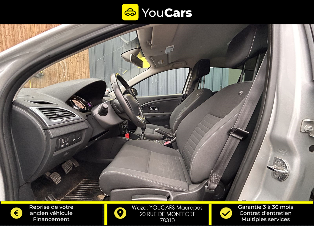 RENAULT Megane III 3 LIMITED 1.5 dCi 110 cv KIT DE DISTRIBUTION FAIT - FACTURE ENTRETIEN