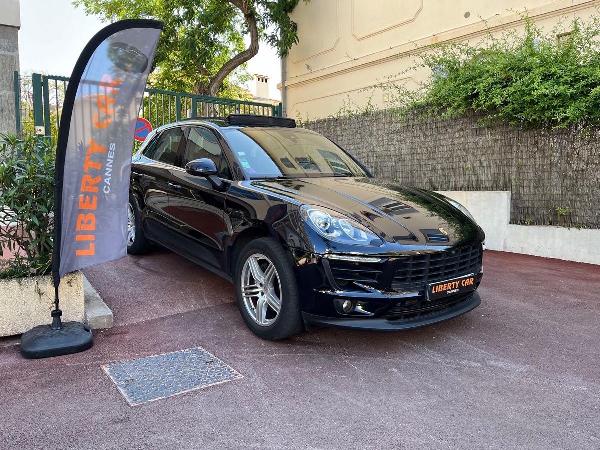 Porsche Macan 2.0 TFSI 252CV / KM REEL / Pack Chrono / Sport Plus / Caméra 360° / Toit ouvrant