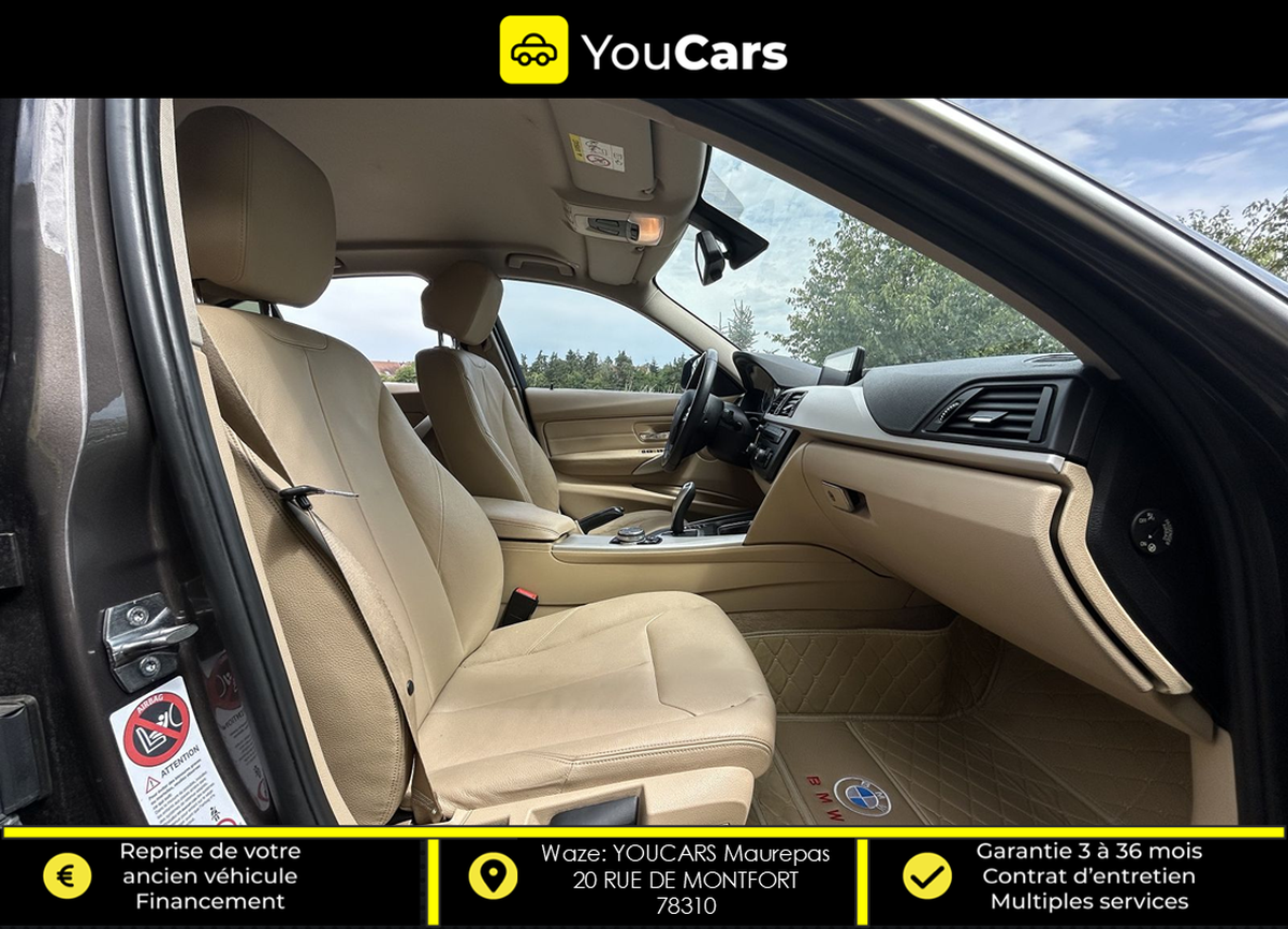 Bmw Série 3 316d 2.0 d DPF 116 cv BOITE AUTO - GPS - RADAR DE RECUL AR