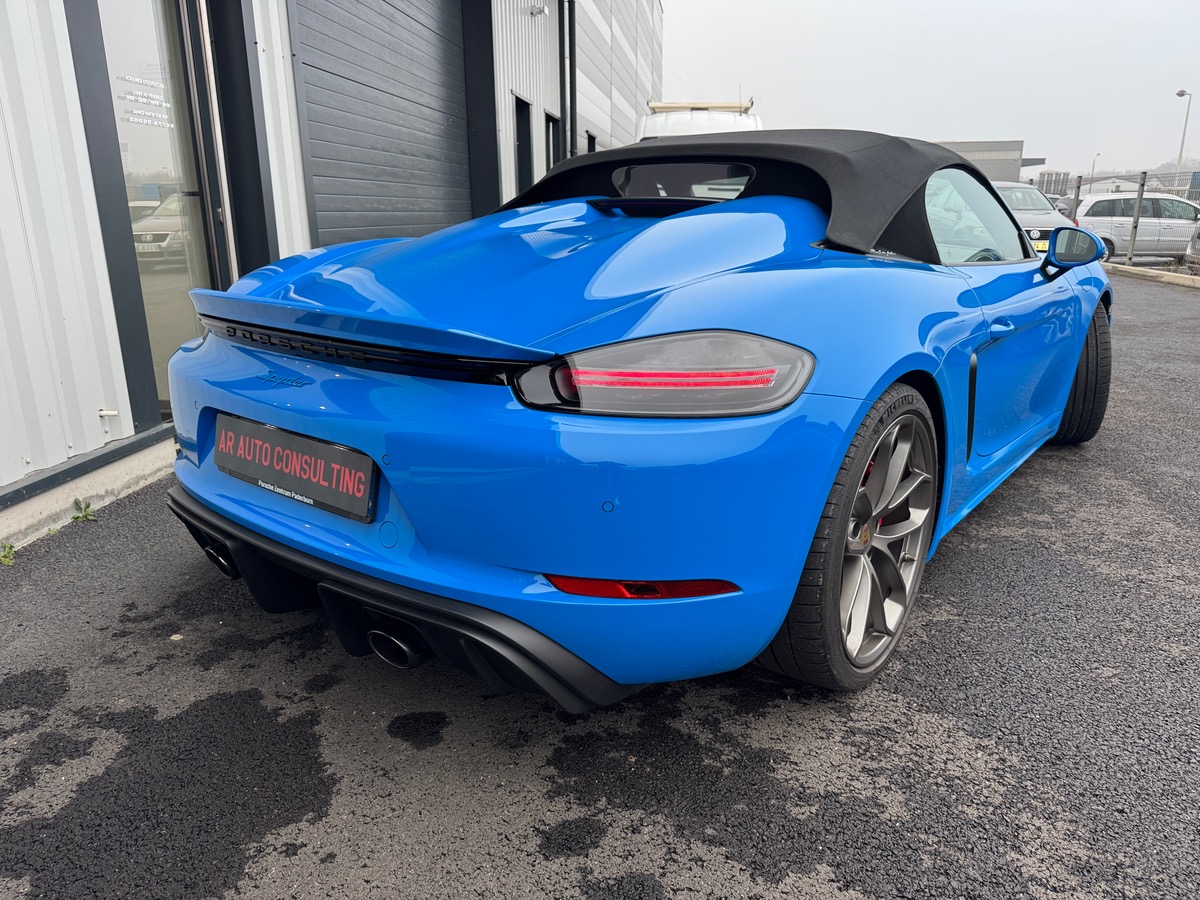 Porsche Boxster Spyder 420CH 4.0