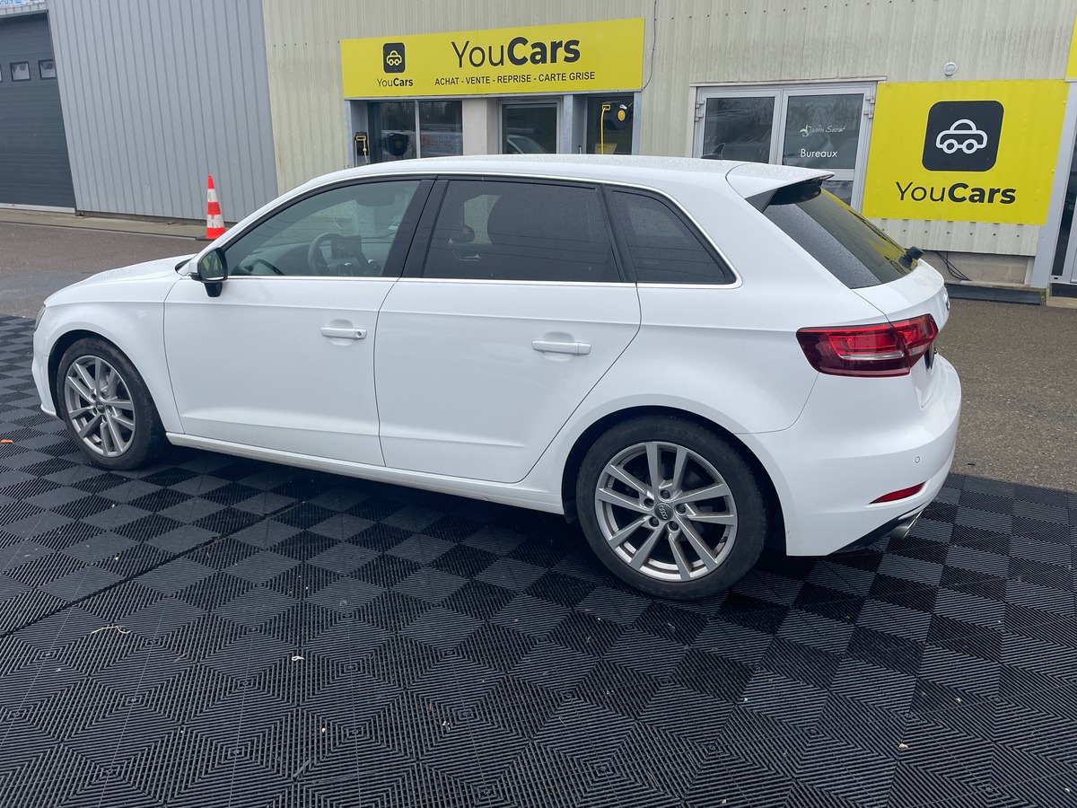 Audi A3 Sportback TFSI S-Tronic7 150 cv Boîte auto ENTRETIEN A JOUR - CLIM AUTO - GPS - CARPLAY