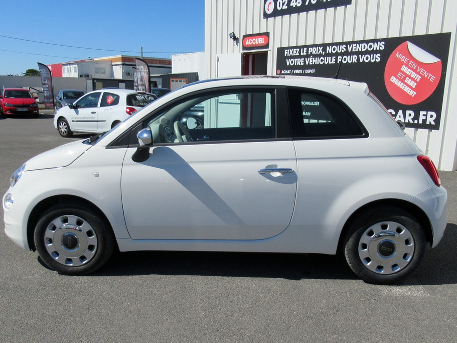 Fiat 500 1.2 8v 69 cv Popstar Toit Pano Clim Tel