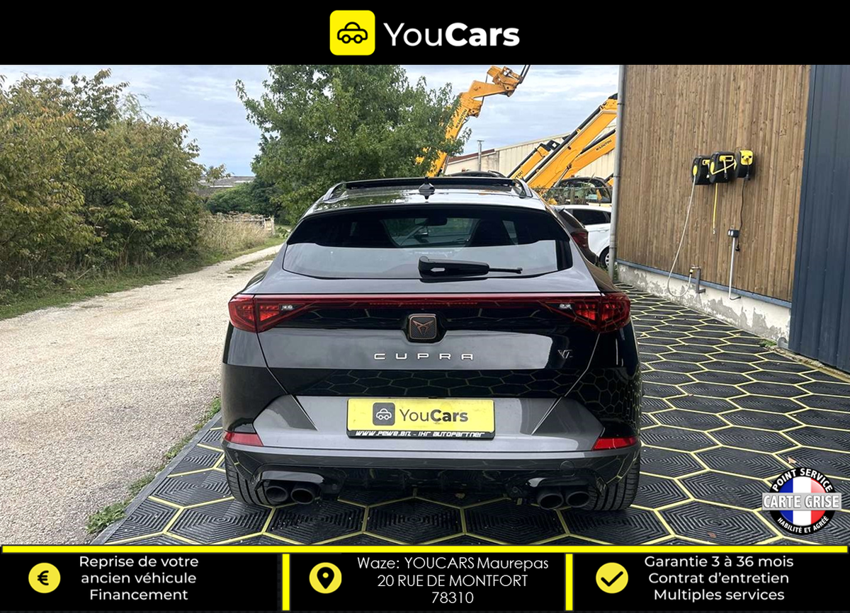 Cupra Formentor Cupra Formentor 2.0 TSI 310 cv VZ DSG7 FULL OPTIONS CAMERA DE RECUL APPLE CARPLAY