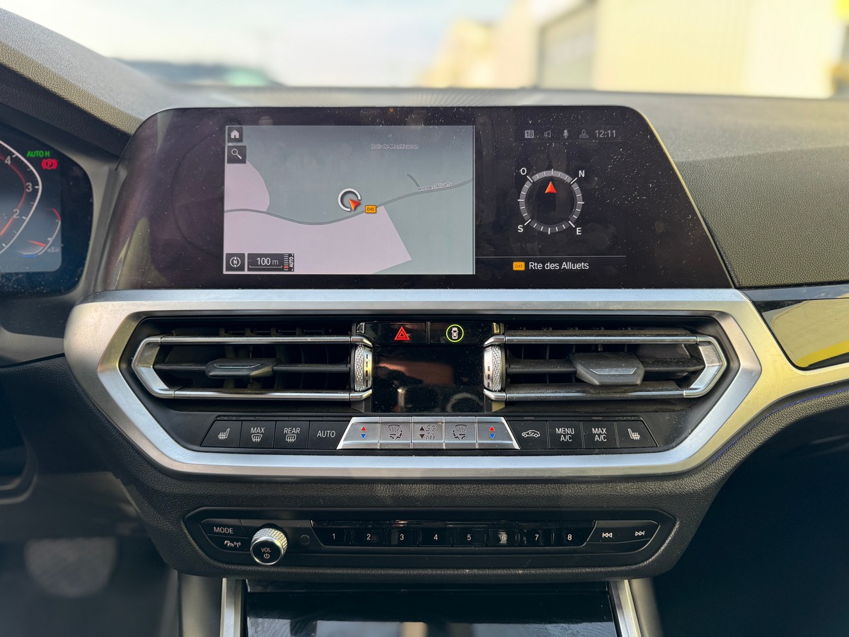 Bmw Série 3 320 i 2.0 184 cv Boîte auto PACK M - APPLE CARPLAY - CUIR - VIRTUAL COCKPIT