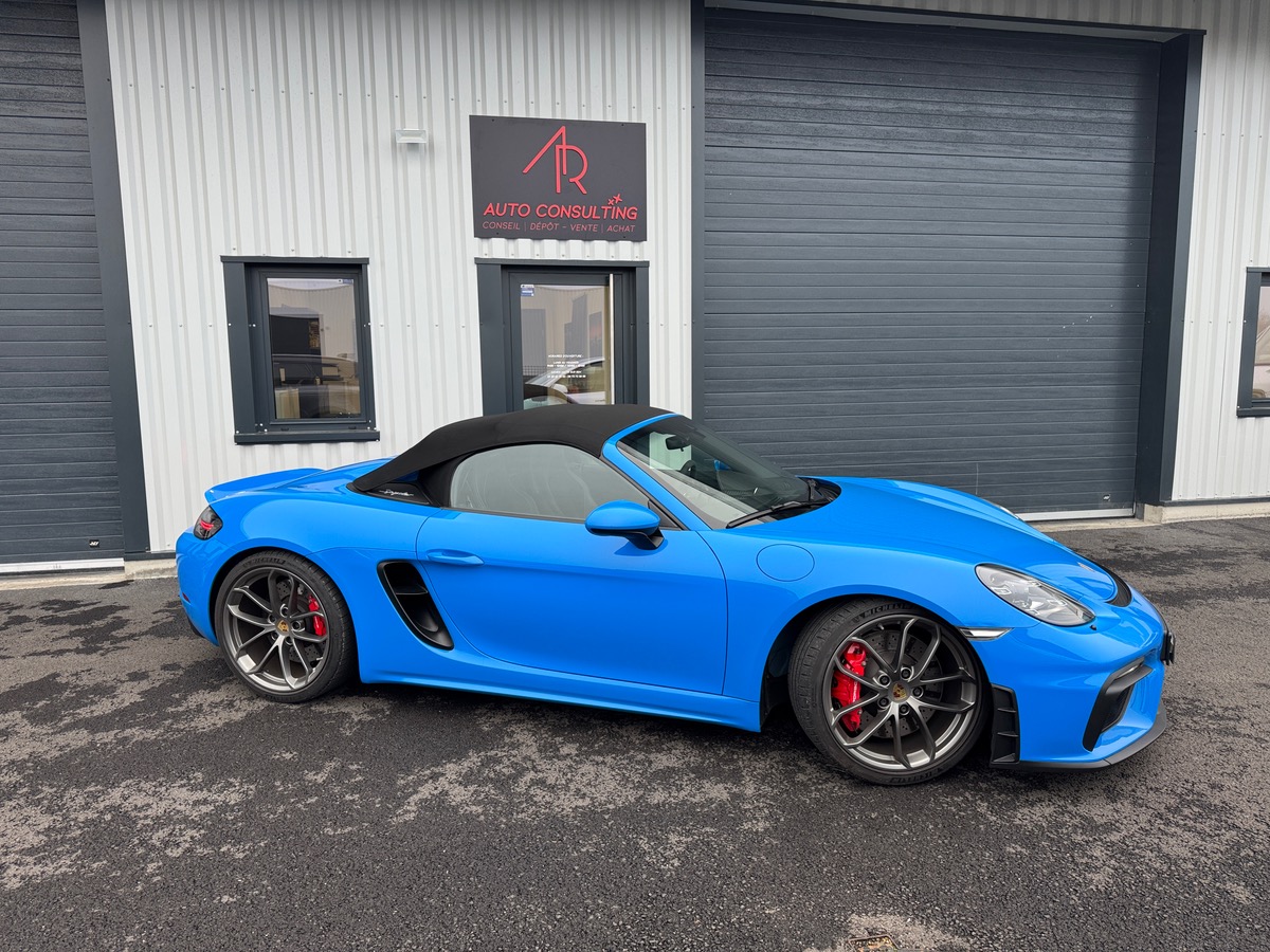 Porsche Boxster Spyder 420CH 4.0