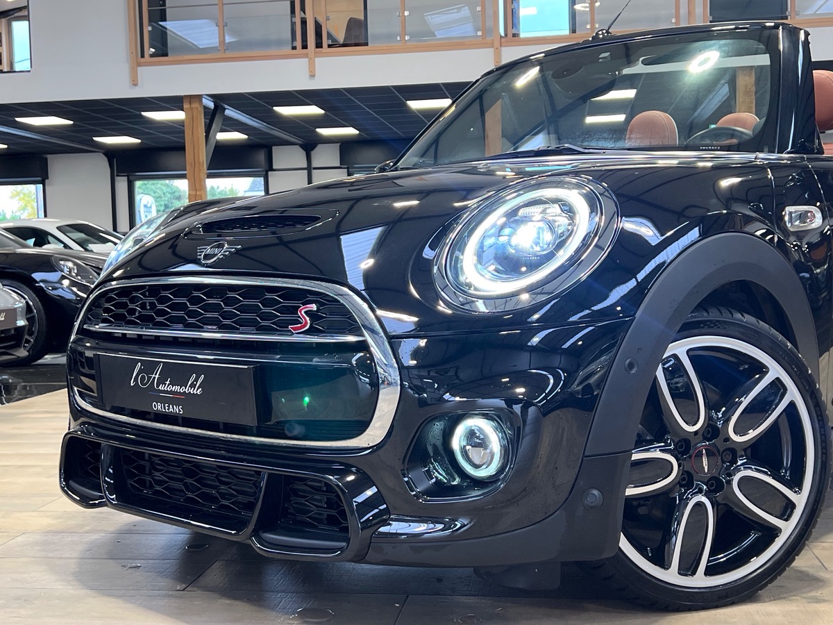 Mini Mini CABRIOLET COOPER S JCW 192CV BVA8 HARMAN/CAM 1ERE MAIN h