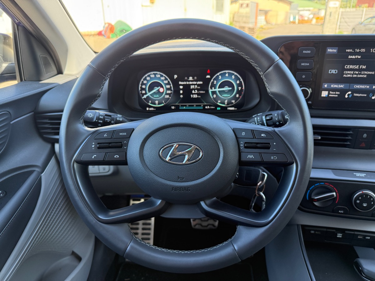 Hyundai Bayon 1.0 T-GDi 100ch Hybrid 48V Intuitive DCT-7, Garantie constructeur.