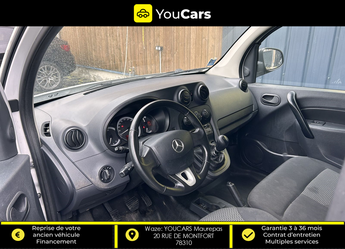 Mercedes-Benz Citan 109 CDI FOURGON 95 cv ENTRETIEN MERCEDES - CAMERA DE RECUL - BLUETOOTH MUSIC