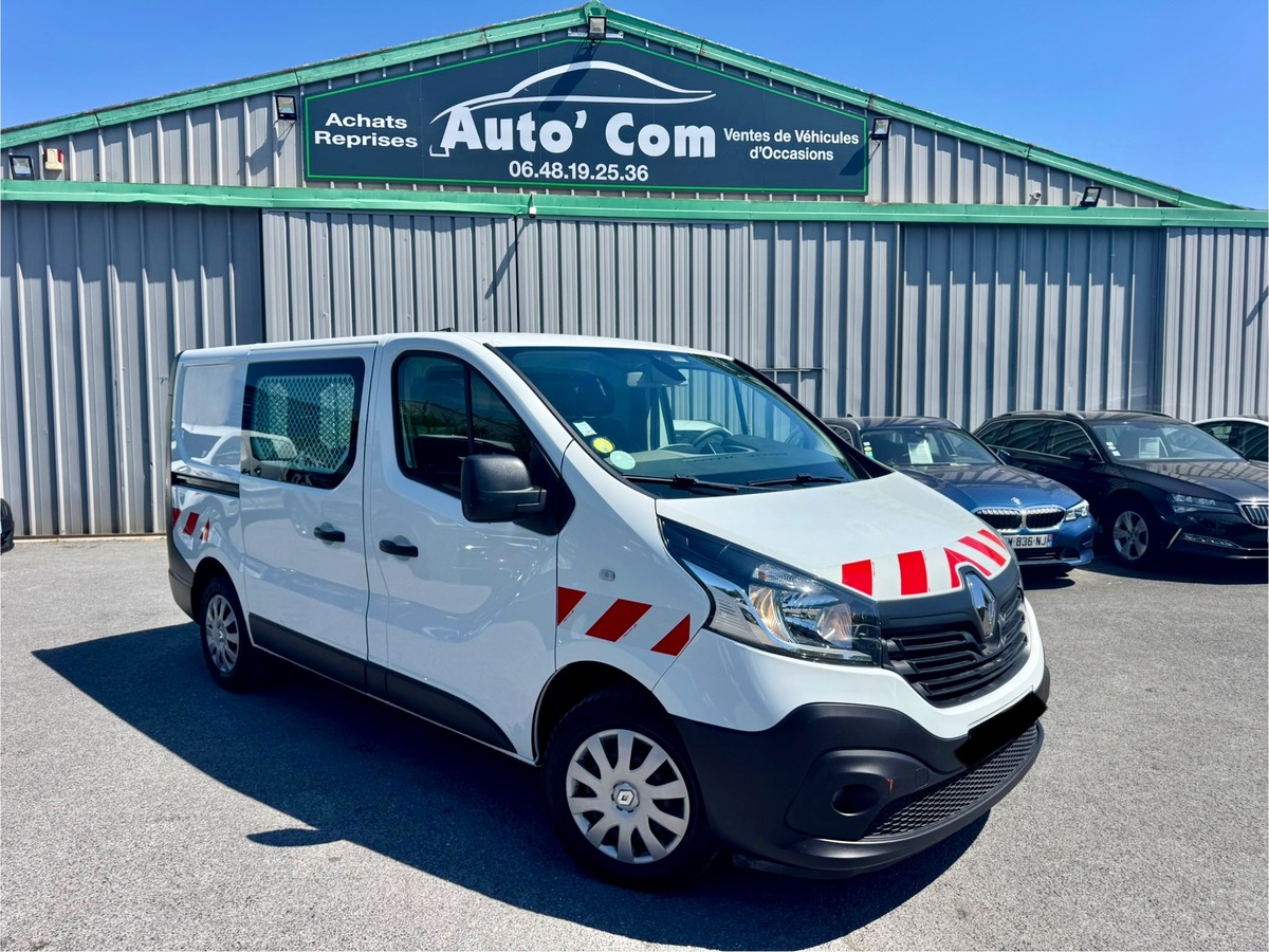 RENAULT Trafic L1H1 1.6 DCI 125CH GRAND CONFORT VITRE / PRIX HT