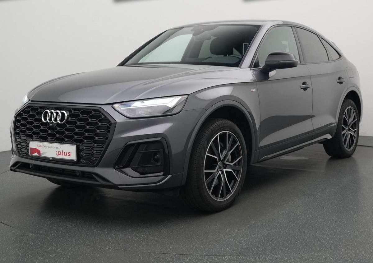 Audi Q5 Sportback 50 TFSI e 299ch S line quattro S tronic 7/Caméra/Volant méplat