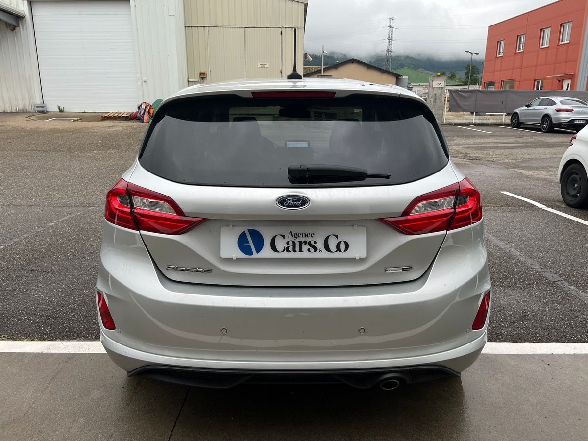 Ford Fiesta 1.0 ECOBOOST MHEV 125ch ST-LINE X, SUIVI FORD, CHARGEUR A INDUCTION, CARPLAY, REGULATEUR