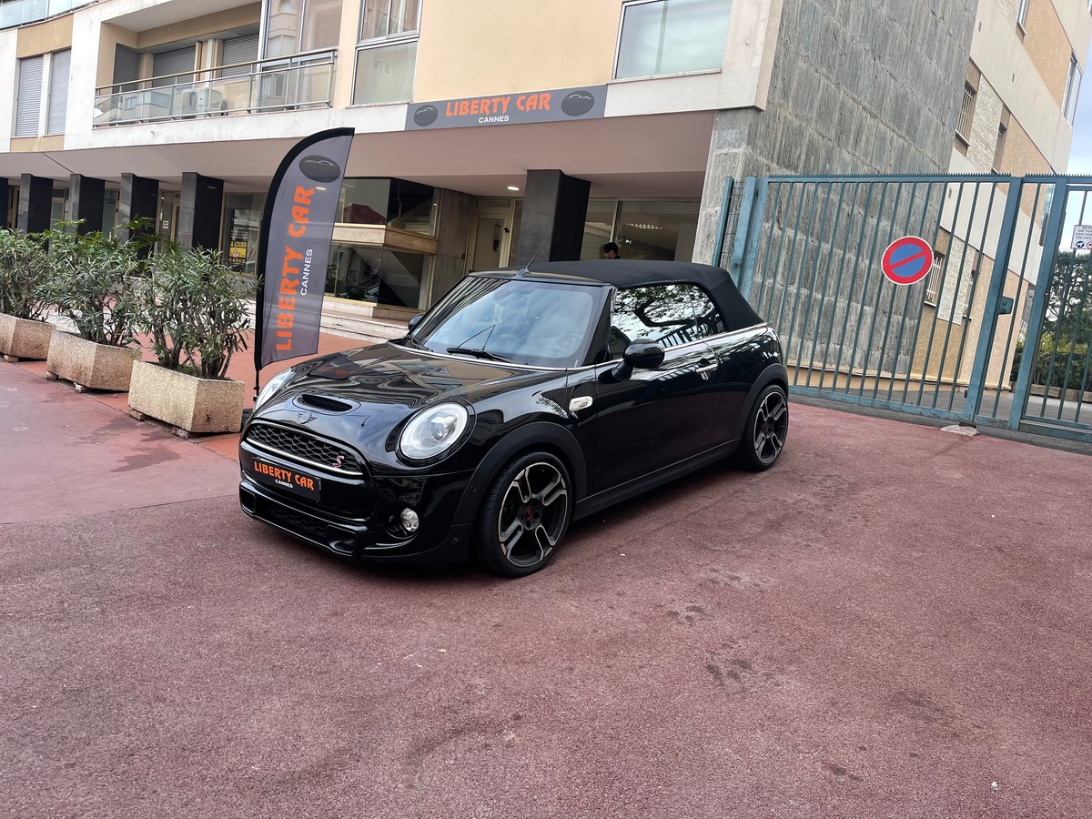 Mini Cabrio cooper s 192 CV / JANTES GP / BLACK