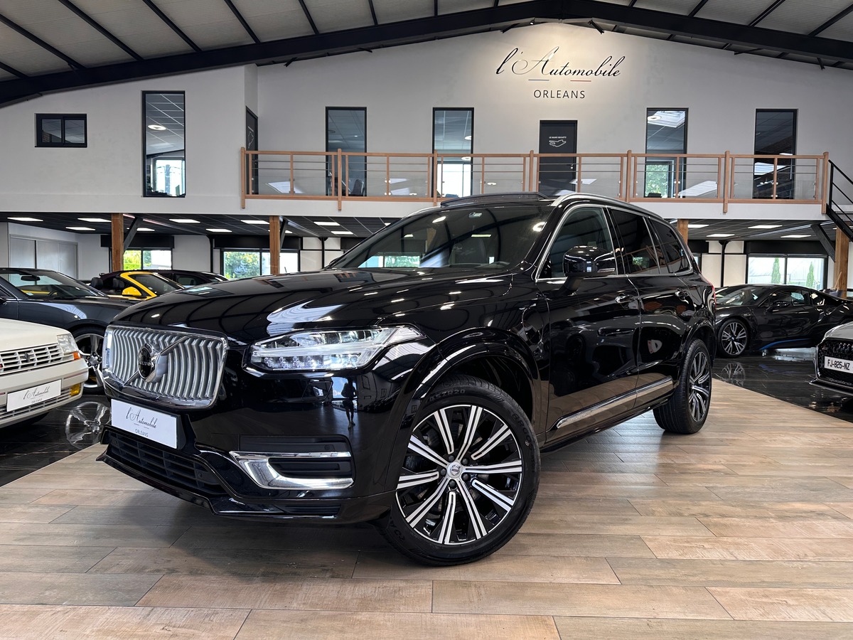 Volvo XC90 T8 Inscription Luxe AWD - 7 places  - 303 + 87ch  - 1ère main - OPTIONS +++