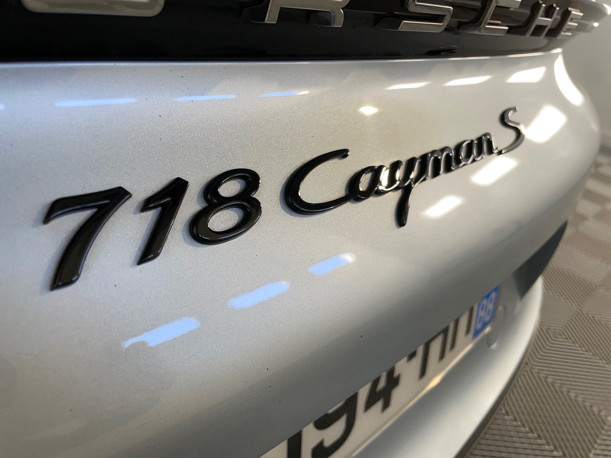 Porsche Cayman 718 S 350 / 26 772 E d'options