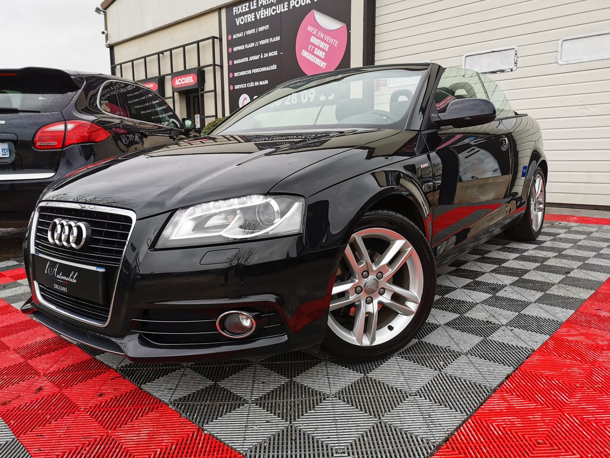 Audi A3 Cabriolet 1.6 TDI 105 S-Line GPS/TEL/ATT a