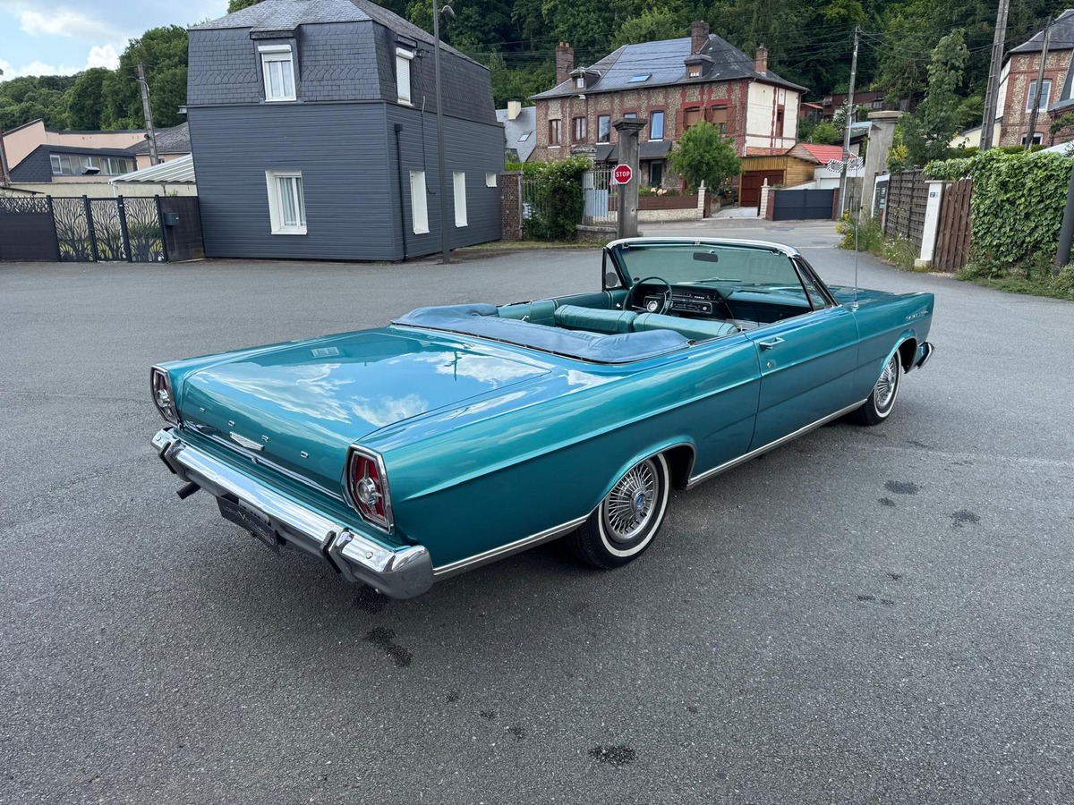 Ford Galaxie 500 V8 352 Ci 1965 CABRIOLET Génération 3