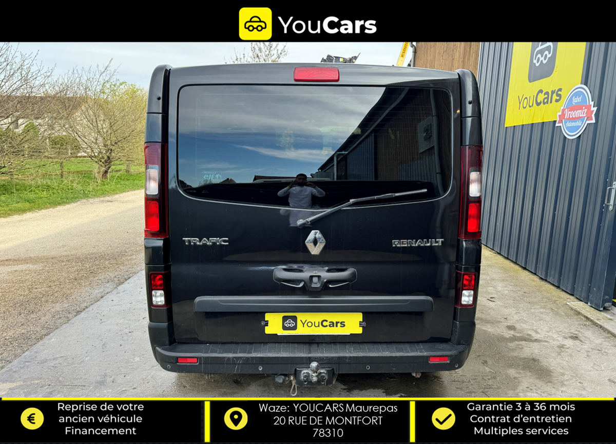 RENAULT Trafic 3 III Combi L2 1.6 dCi Energy 125 cv DOUBLE PORTE LATERALE