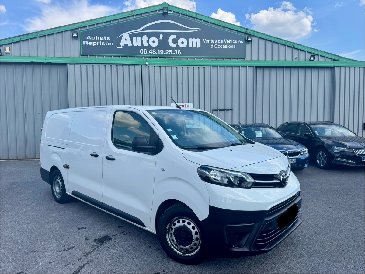 Toyota ProAce LONG 2.0 BHDI 120CH DYNAMIC DOUBLE PORTE LATERALE / PRIX HT
