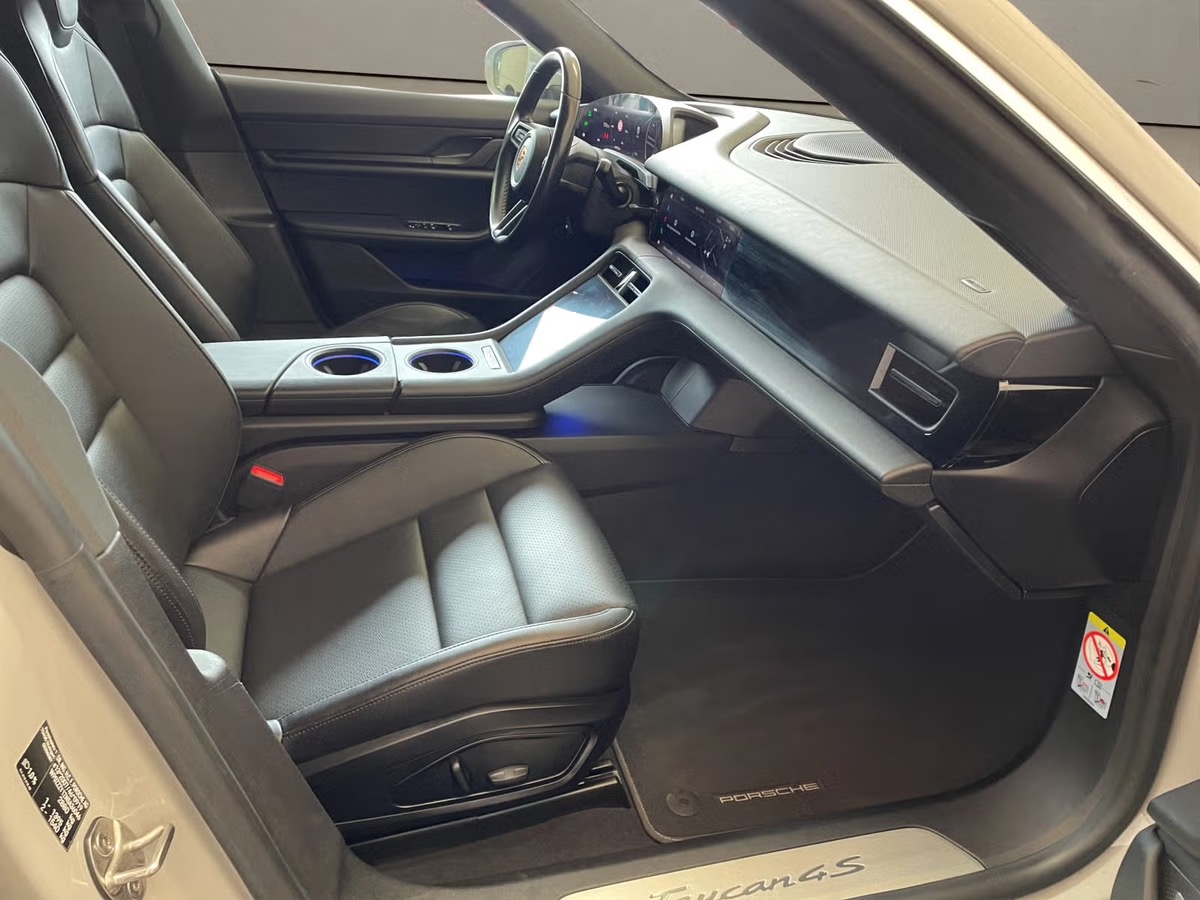 Porsche Taycan 4S 530CH Bose/Angle-mort/Matrix Led/Sièges chauffants/Eclairage d’ambiance
