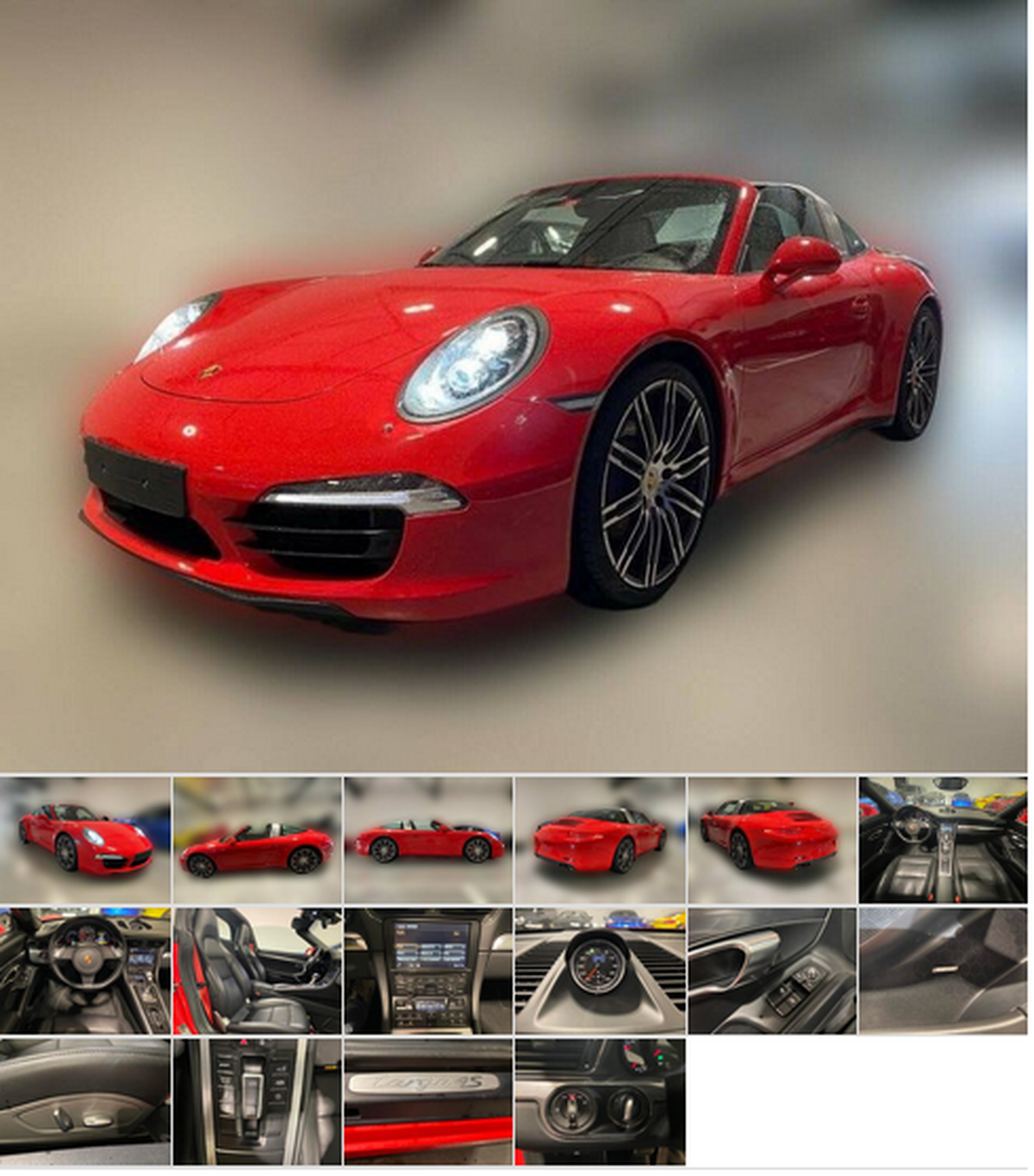 Porsche 911 991 3.8 400 targa 4s pdk