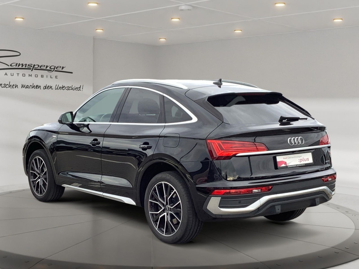 Audi Q5 Sportback 55 TFSI e 367ch S line quattro S tronic 7/Caméra/CarPlay/Jantes 20'' AudiSport