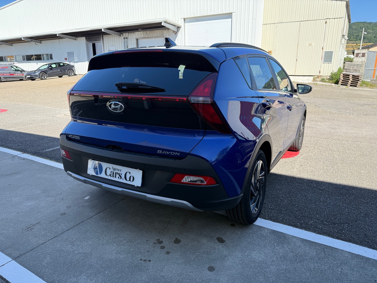 Hyundai Bayon 1.0 T-GDi 100ch Hybrid 48V Intuitive DCT-7, Garantie constructeur.