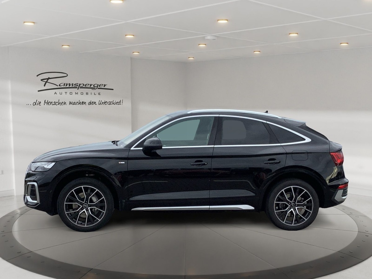 Audi Q5 Sportback 55 TFSI e 367ch S line quattro S tronic 7/Caméra/CarPlay/Jantes 20'' AudiSport