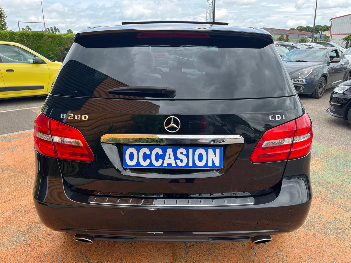 Mercedes-Benz Classe B 200 CDi 7G-DCT BlueEFFICIENCY 136 CH FASCINATION BOITE AUTOMATIQUE