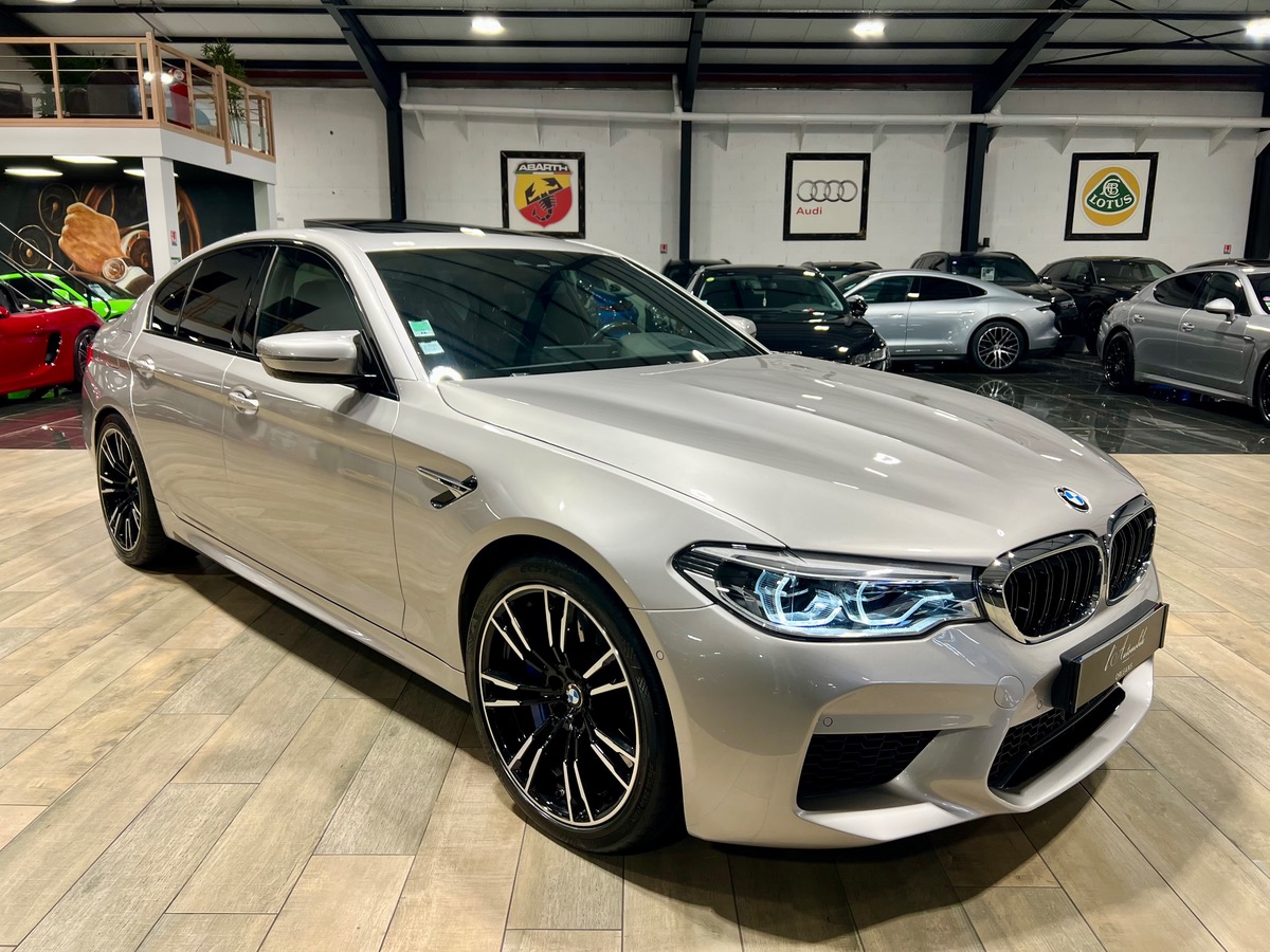 Bmw M5 (F90) V8 600 BVA8 Rhodonite Silver + Attelage Électrique