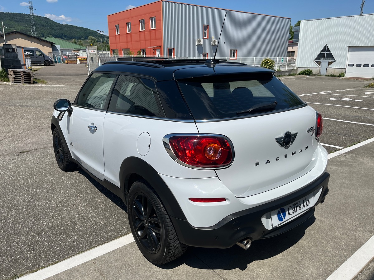 Mini Paceman SD ALL4 143ch PACK CHILI, TOIT OUVRANT, RADAR, REGULATEUR, GPS