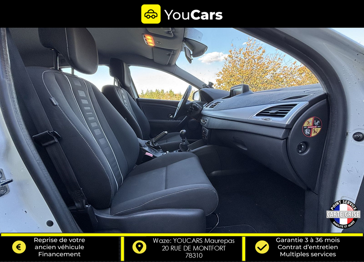 RENAULT Megane III Phase 3 Hatchback 1.5 dCi 110 cv GPS - COURROIE DE DIST FAITE