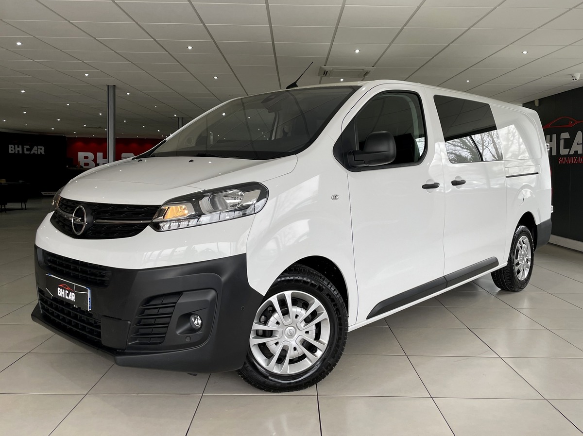 Image: Opel Vivaro 2,0 D 145 LONG CABINE APPROFONDIE 6 PLACES 2022  1 200KM