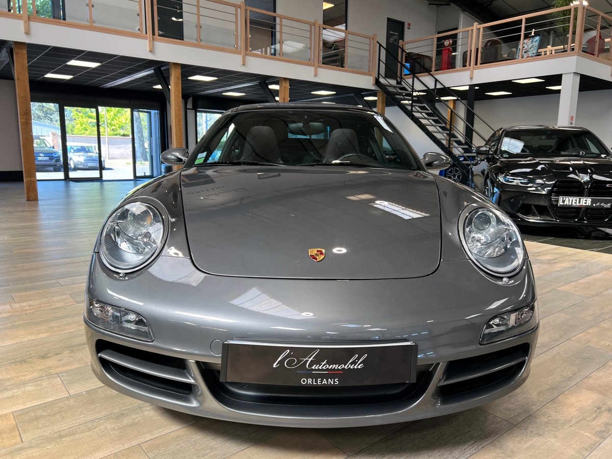 Porsche 911 997 TARGA 4S 3.8 355 METEOR GRAU BVM6 