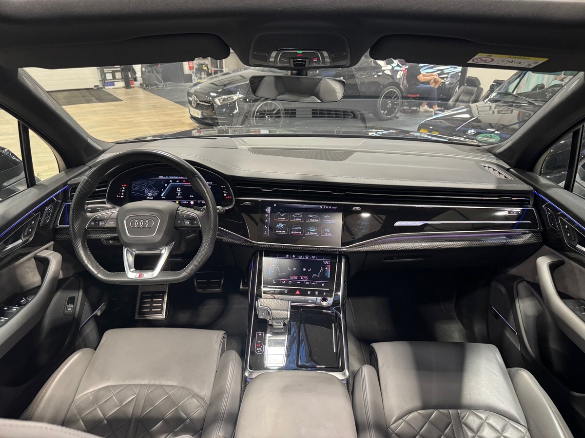 Audi SQ7 4.0 V8 TDI 435ch Quattro 7 places / Bose / 3D Surround View / HU/ Attelage