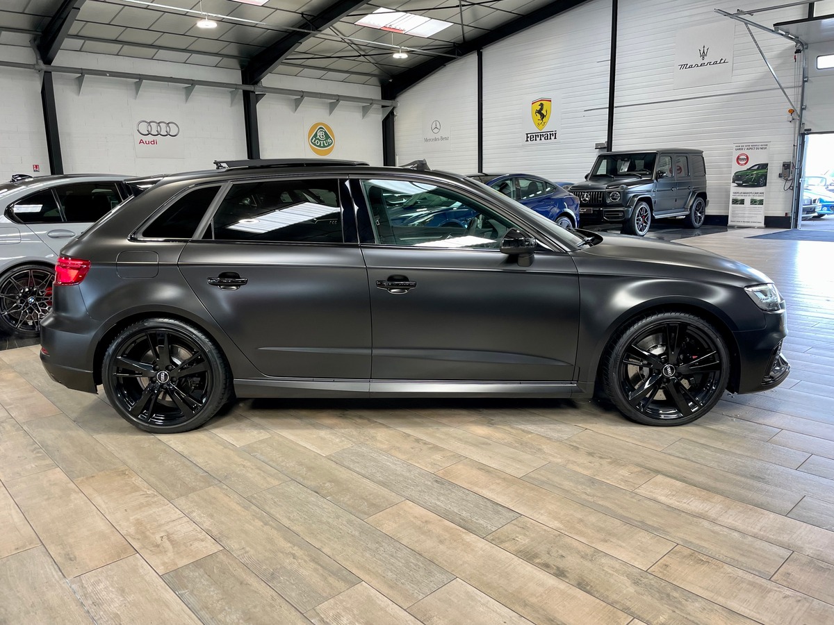 Audi RS3 Sportback (2) 2.5 TFSI 400 Quattro S Tronic Full Options Noir Mat b