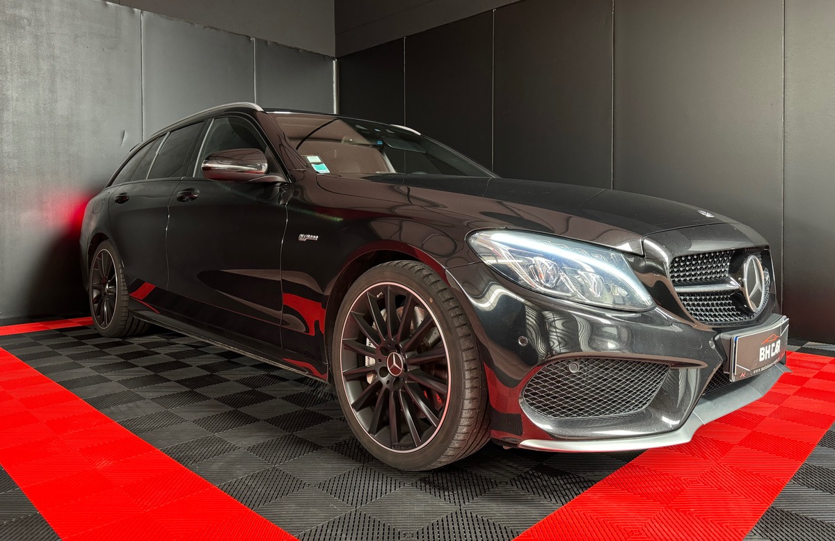 Image: Mercedes-Benz Classe C Break 43 AMG 3.0 V6 4 MATIC 9G-TRONIC 367cv garantie 12 mois