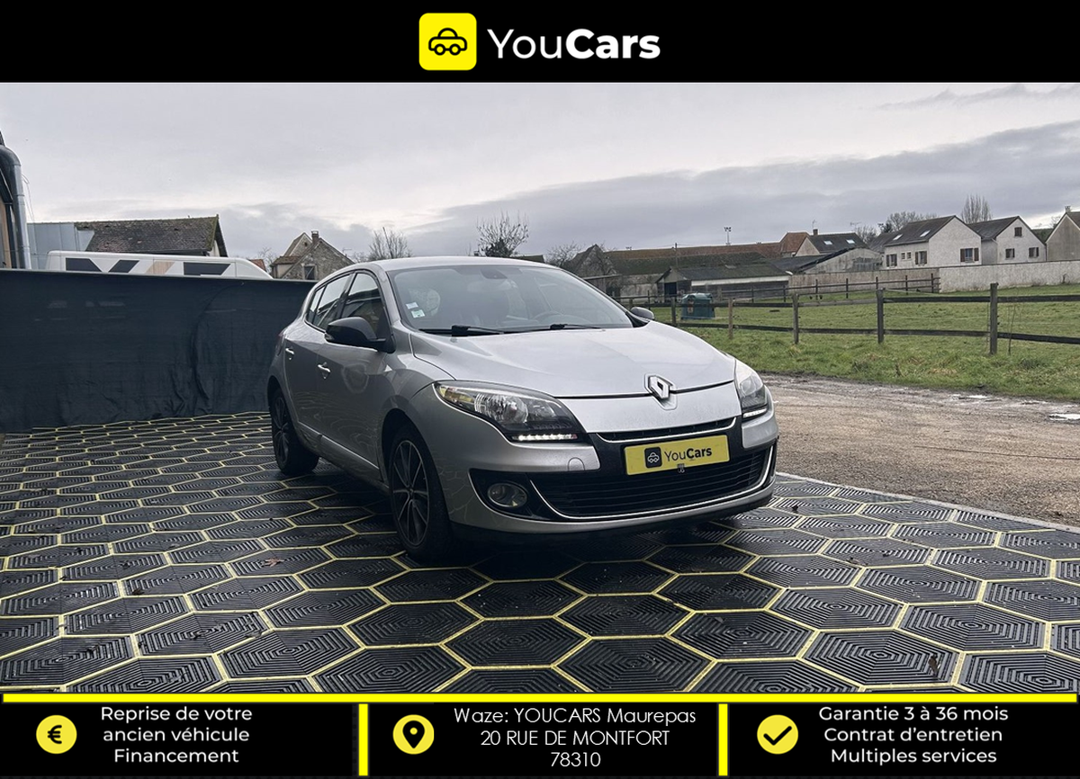 RENAULT Megane 3 BOSE Hatchback 1.5 dCi EDC 110 cv GPS - RADAR DE RECUL