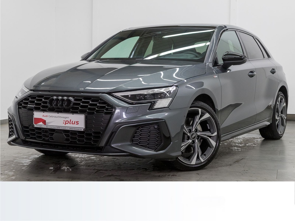 Audi A3 Sportback IV 40 TDI 200ch S line quatro gris daytona