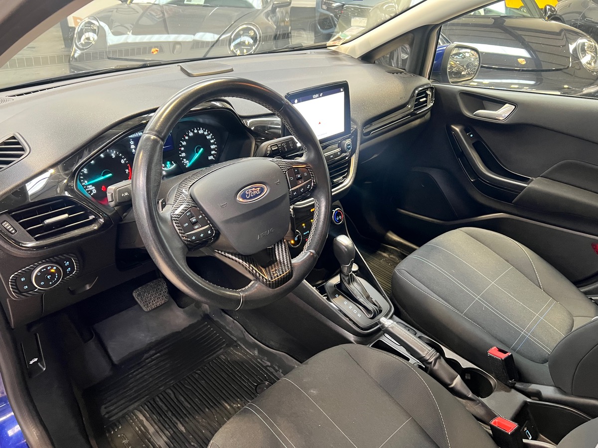 Ford Fiesta VI 1.0 ECOBOOST 100 ch S&S BVA DEEP IMPACT BLUE /GPS/CAMERA/BLUETOOTH/
