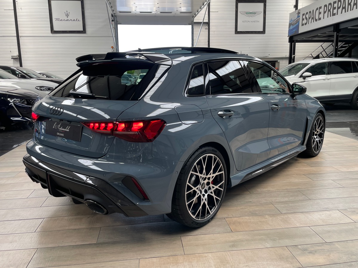 Audi RS3 Sportback 2.5 TFSI 400CH S TRONIC 7 QUATTRO - FACELIFT 2025 - NEUVE