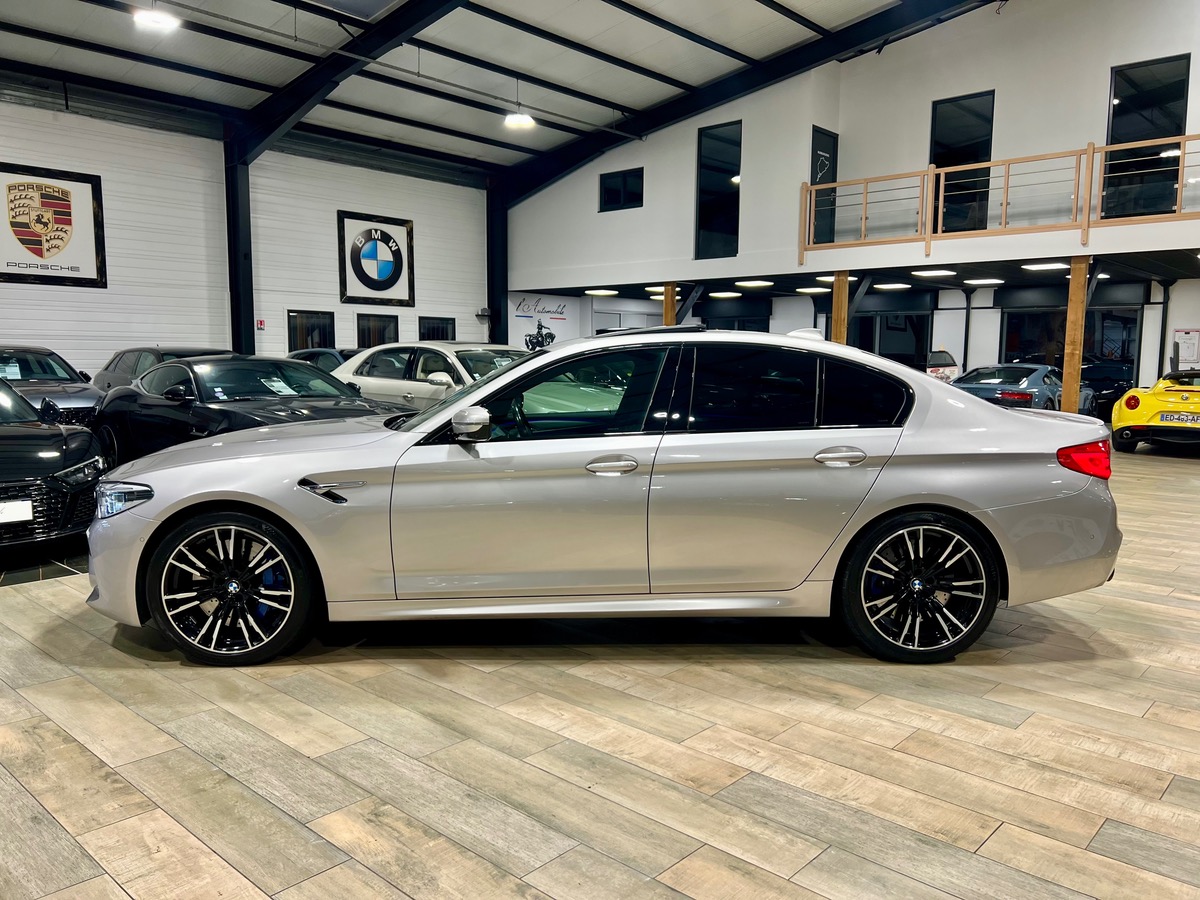 Bmw M5 (F90) V8 600 BVA8 Rhodonite Silver + Attelage Électrique