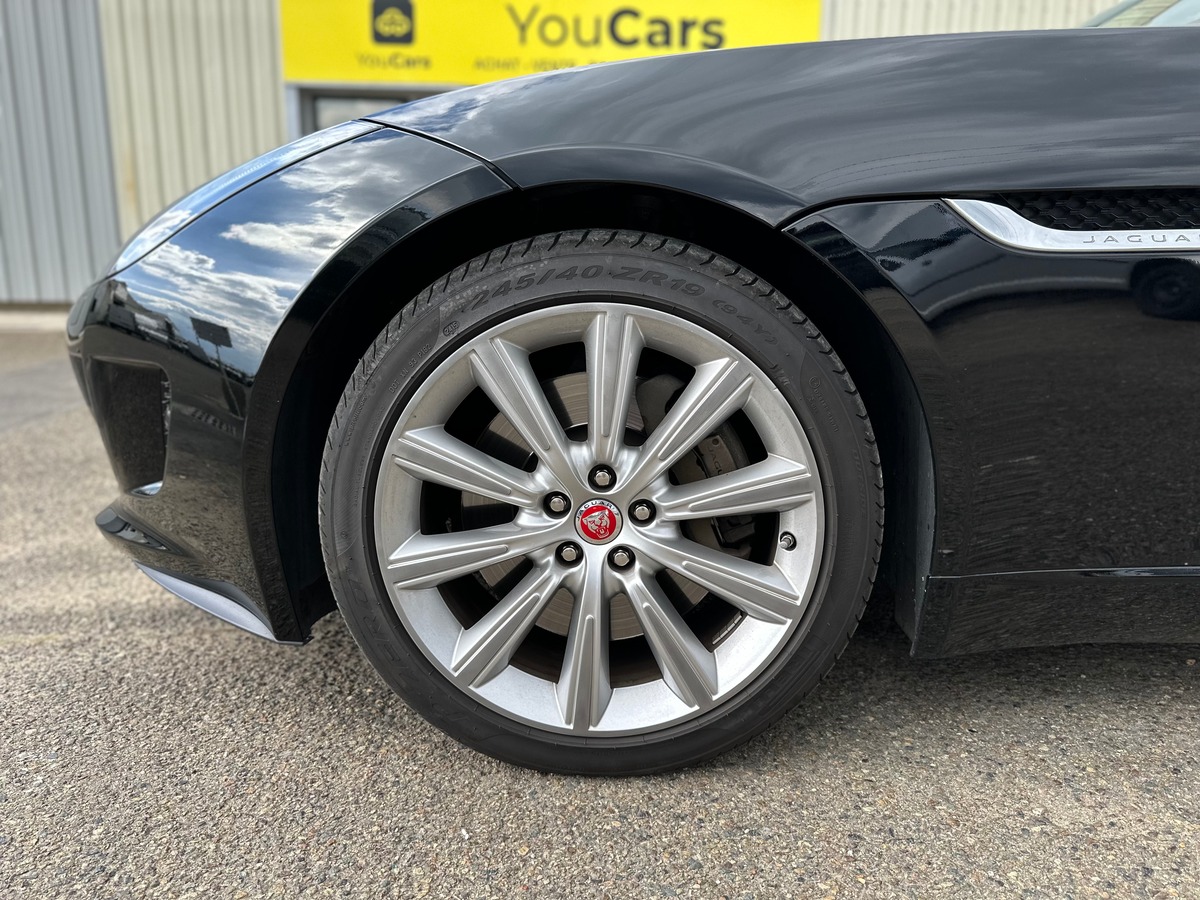 Jaguar F-Type Cabriolet V6 340 CH BVA8 - SIEGES A MEMOIR - SONS MERIDIAN - CAMERA DE RECUL
