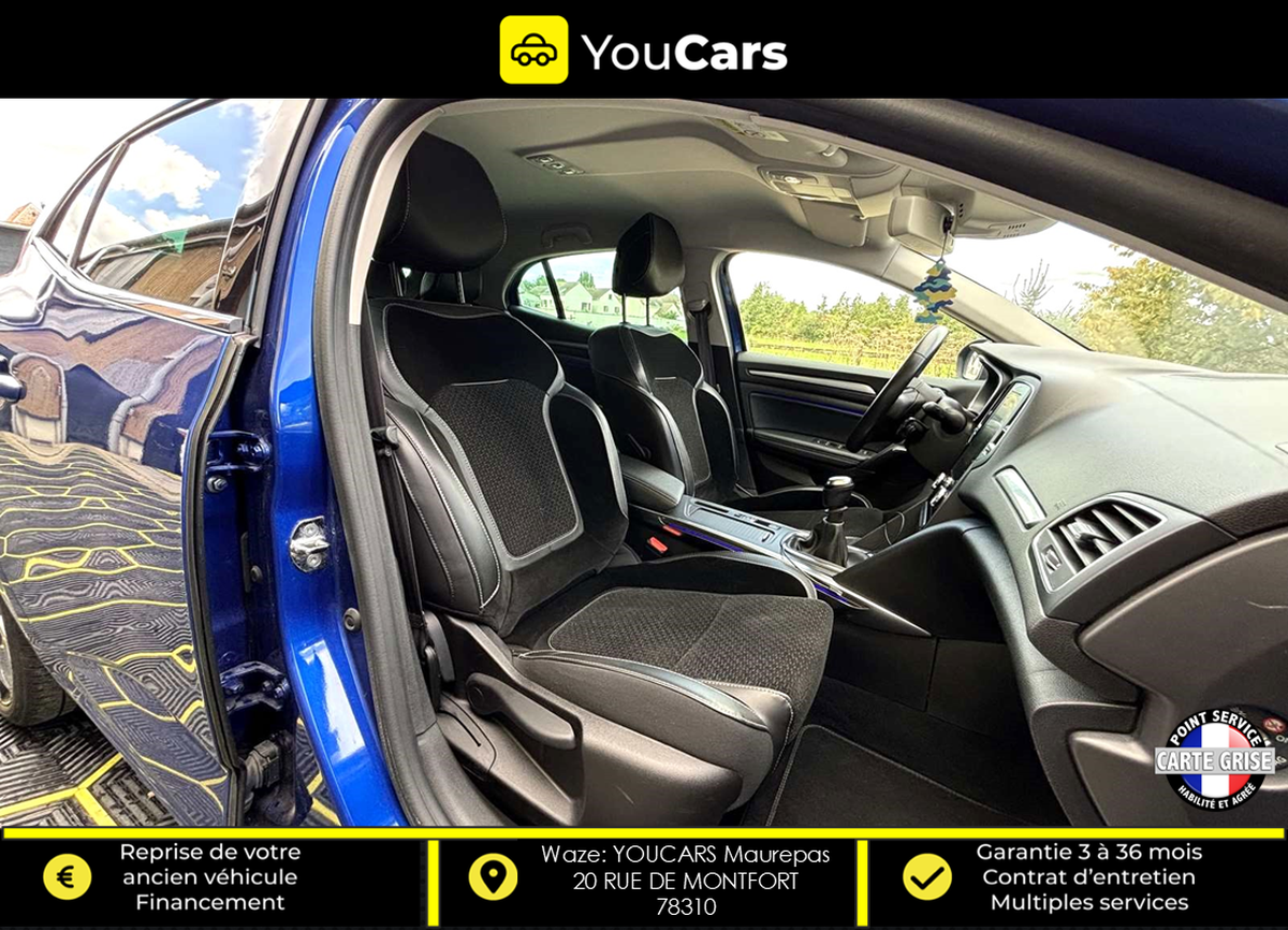 RENAULT Megane 4 GT LINE 1.3 TCe  140 cv CAMERA DE RECUL