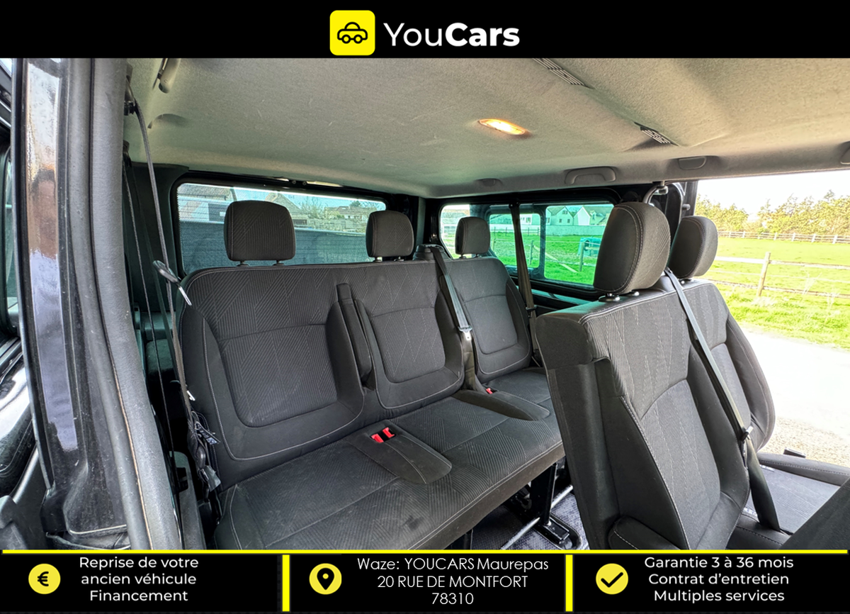 RENAULT Trafic 3 III Combi L2 1.6 dCi Energy 125 cv DOUBLE PORTE LATERALE