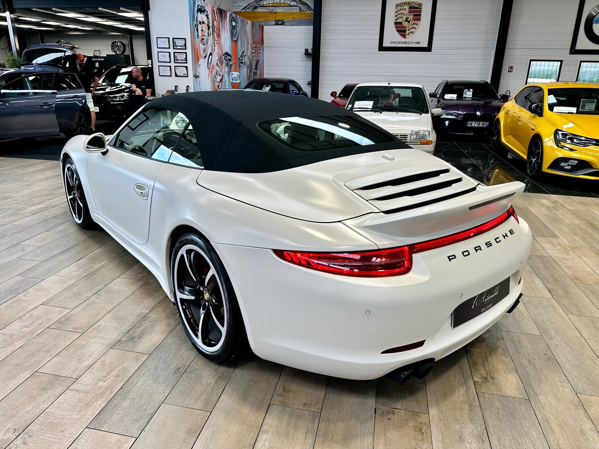 Porsche 911 Cabriolet Type 991 4S 3.8 400 BVM6 Config Rare Options+++ b